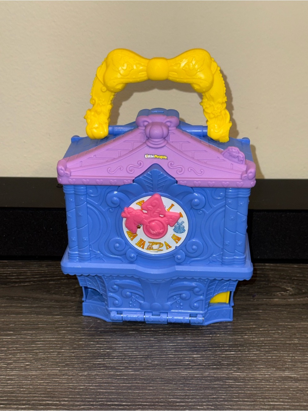 Fisher-Price Little People Cinderella Fold-Out Carry Case Doll Play-set